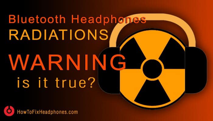 Bluetooth headphones radiations