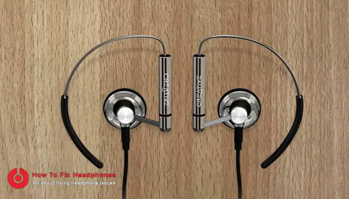 Headphone With Hooks to Stop Earbuds From Falling Out