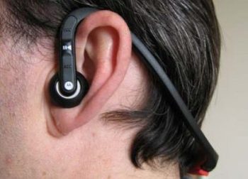 behind neck earbuds headphone style