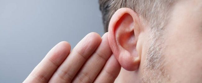 deafness or hearing loss