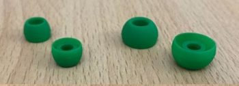 multiple silicone earbuds