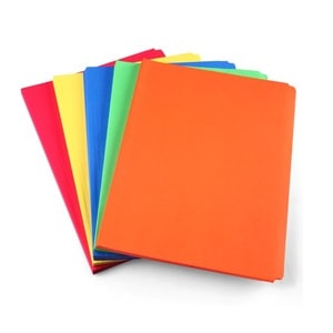 plastic paper folder