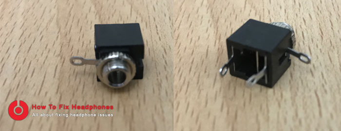 headphone 3.5mm female audio socket